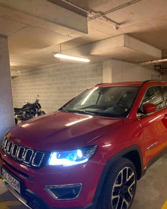 Jeep Compass cena 74800 przebieg: 99000, rok produkcji 2017 z Warszawa małe 46